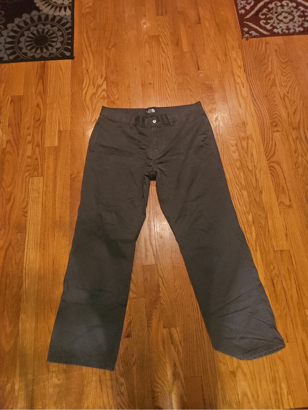 The North Face Men’s Gray Straight Leg Pants 38x30 Outdoor Hiking